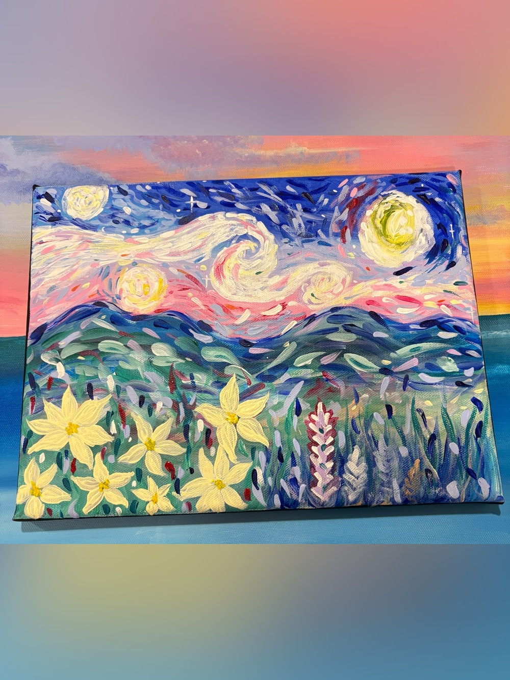 Hand Painted Painting By Me